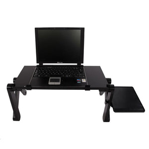 360 Adjustable Laptop Desk Table w/ Mouse Board