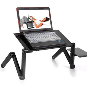 360 Adjustable Laptop Desk Table w/ Mouse Board