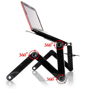 360 Adjustable Laptop Desk Table w/ Mouse Board