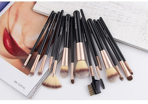 15PCS Professional Makeup Brushes with Bag
